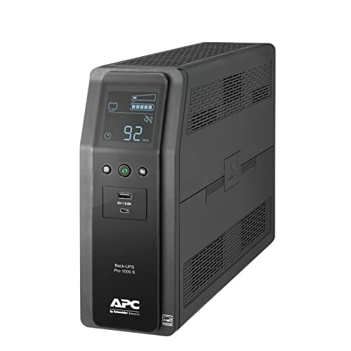 APC UPS battery backup with LCD display