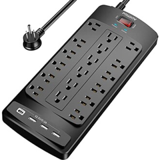 POWSAV 18 Outlets Surge Protector